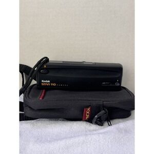 Vintage Kodak Star 110 Film Camera‎ Point & Shoot w/ Strap, case, directions